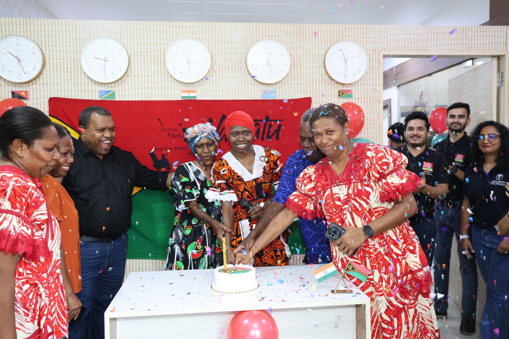 A Slice of Vanuatu in the Heart of Delhi: Medivisor Celebrates Vanuatu Independence Day with Love and Pride