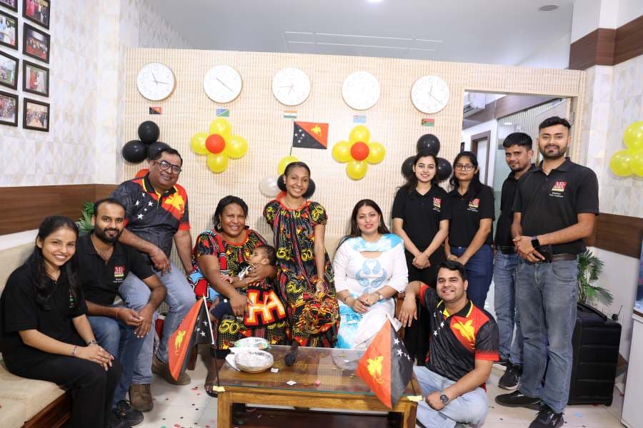 Celebrating the Spirit of Papua New Guinea in New Delhi: Medivisor India Treatment Honors PNG Independence Day