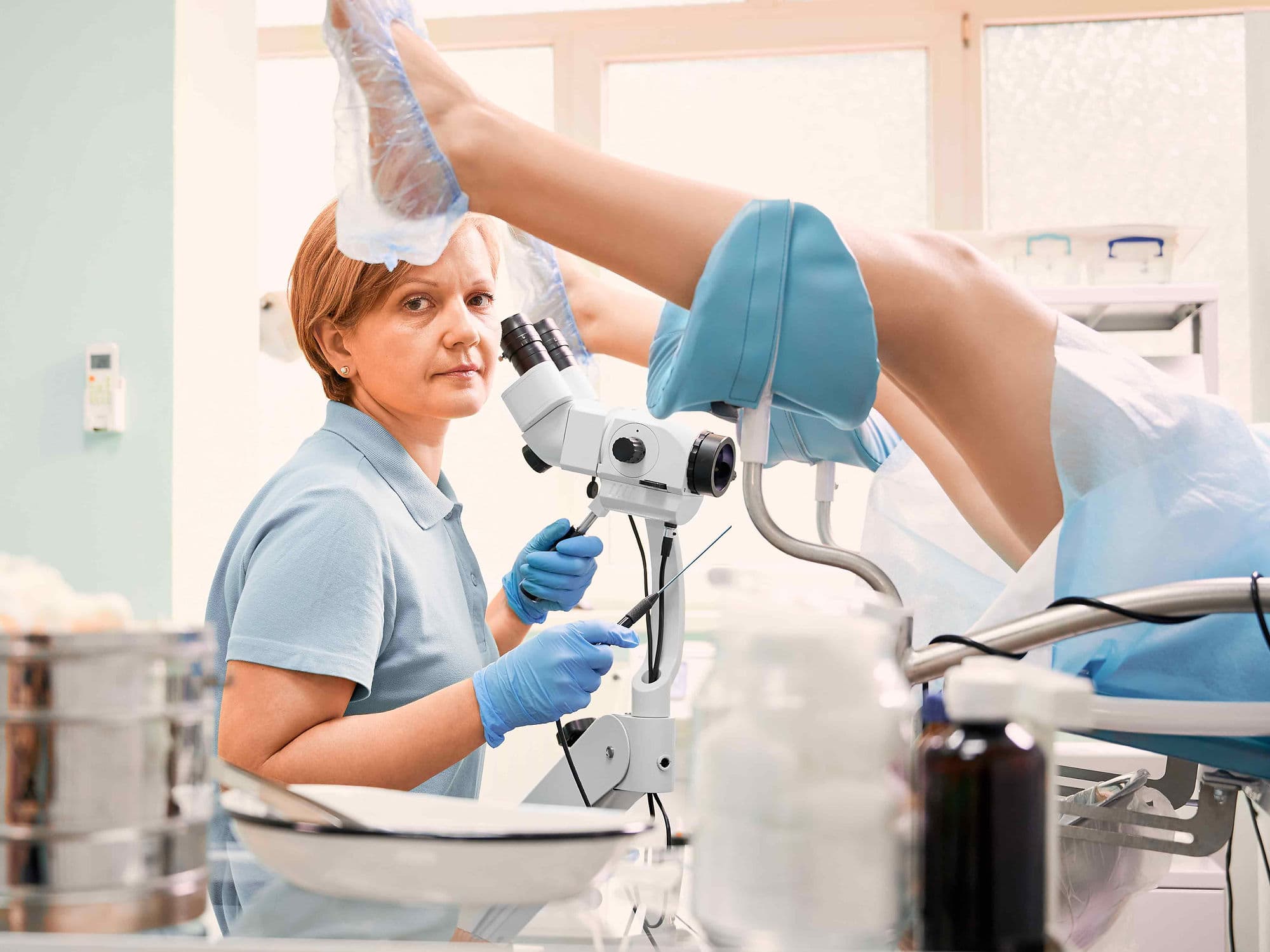Colposcopy and Biopsy treatment