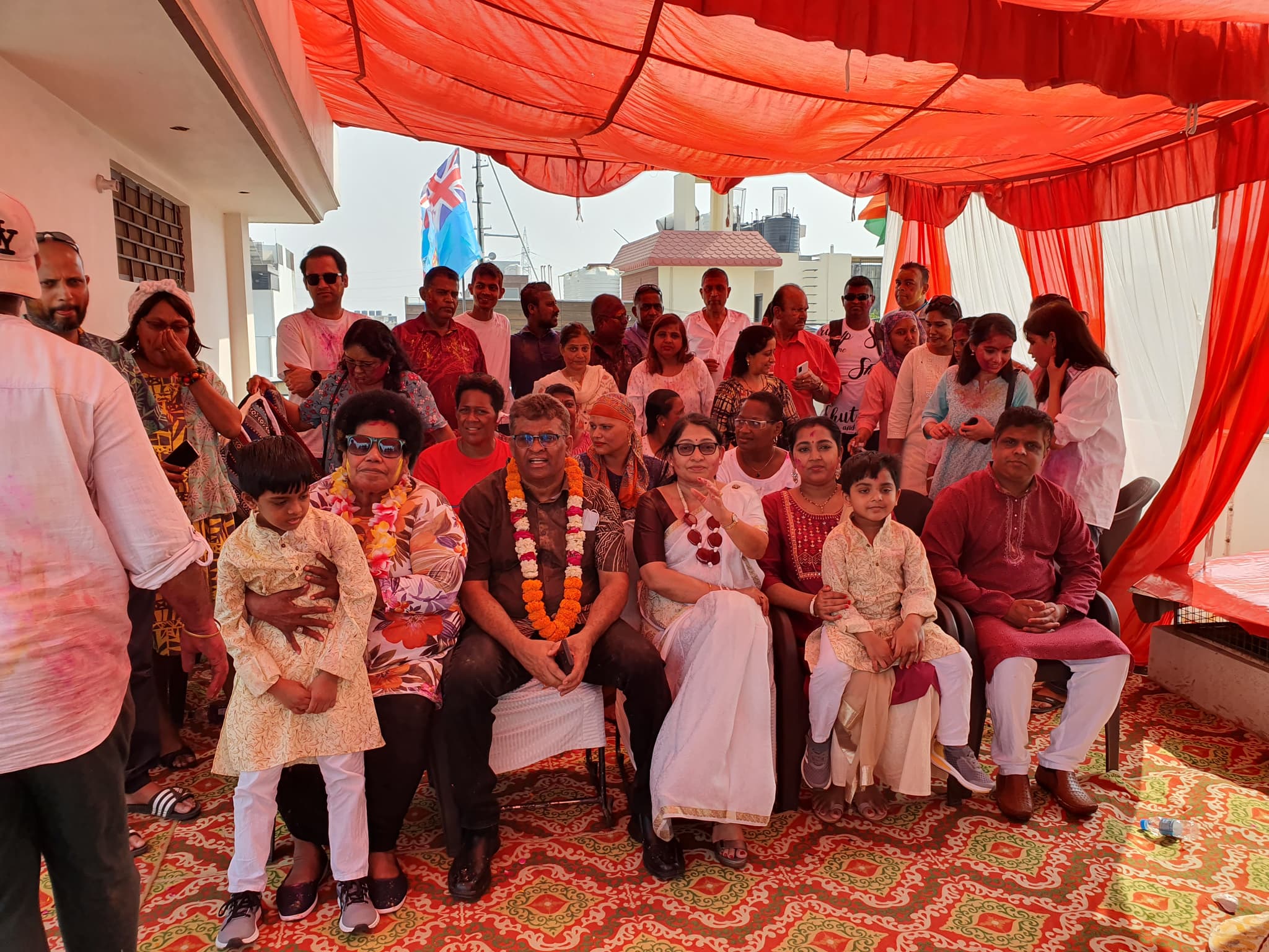 Fiji Patients Celebrate Holi at Medivisor House
