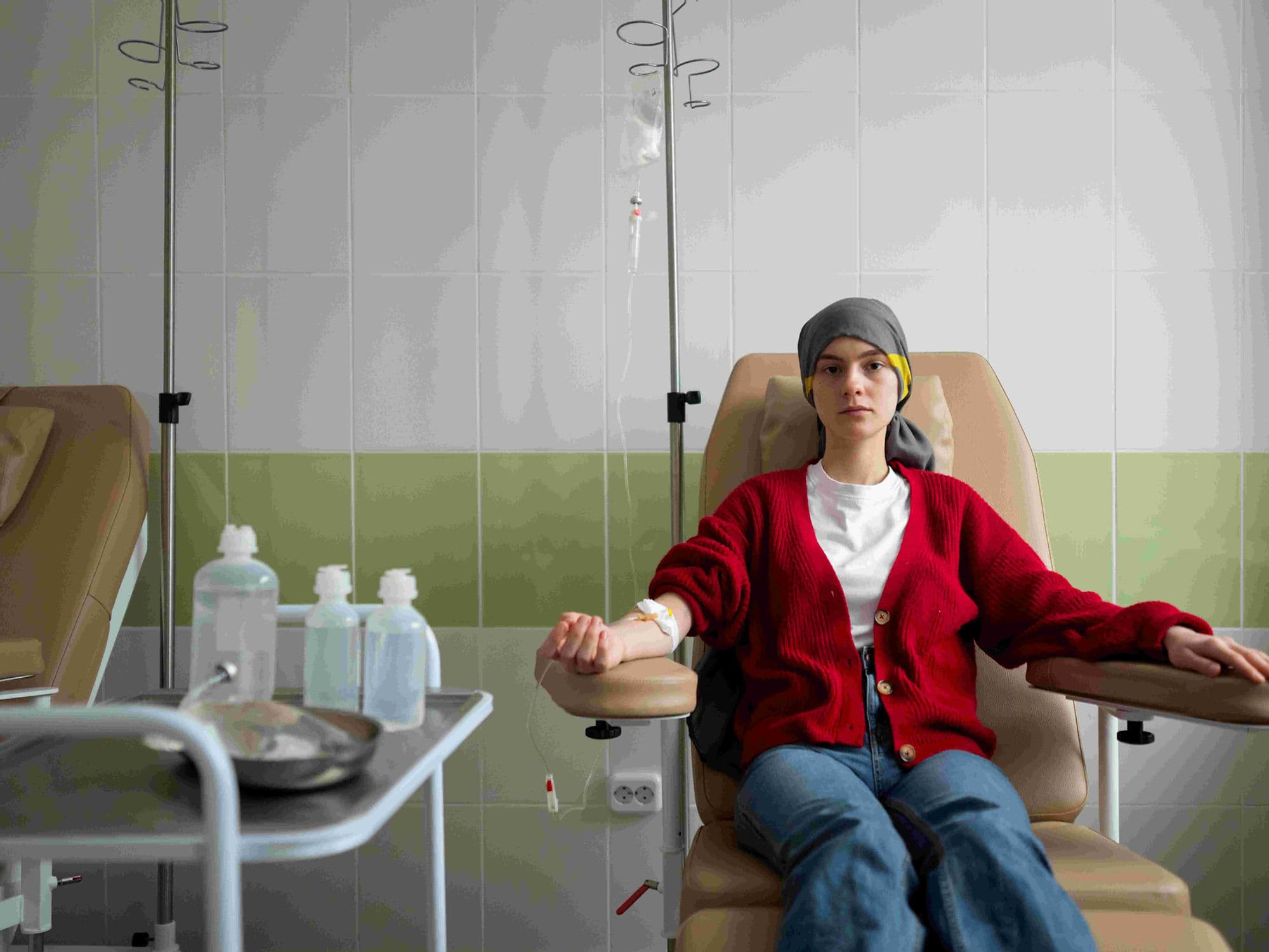 Intravenous (IV) Chemotherapy treatment