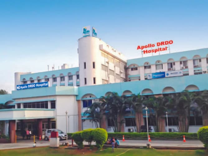 Apollo Hospital, DRDO, Kanchanbagh hospital